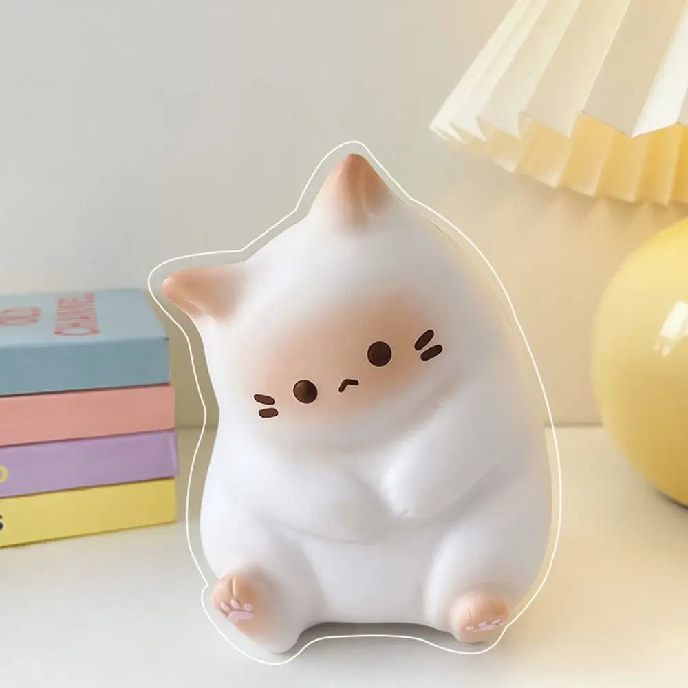 Schattige Kat Squishy - Zachte Anti-Stress Fidget voor Kattenliefhebbers