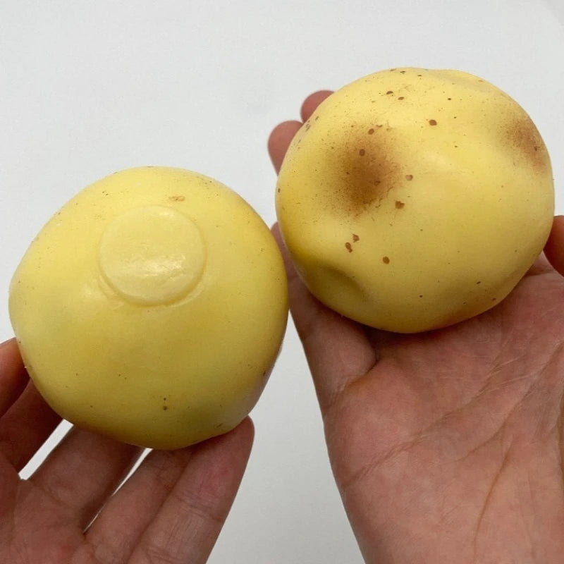 Realistische Aardappel Anti-Stress Bal Squishy - Rekbaar Fidget Speelgoed