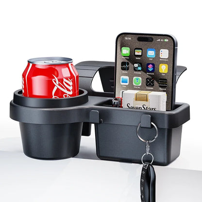 4-in-1 Autodeur Bekerhouder & Telefoonhouder Organizer
