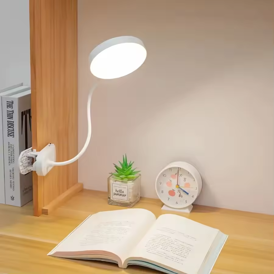 USB Oplaadbare Klem LED Bureaulamp