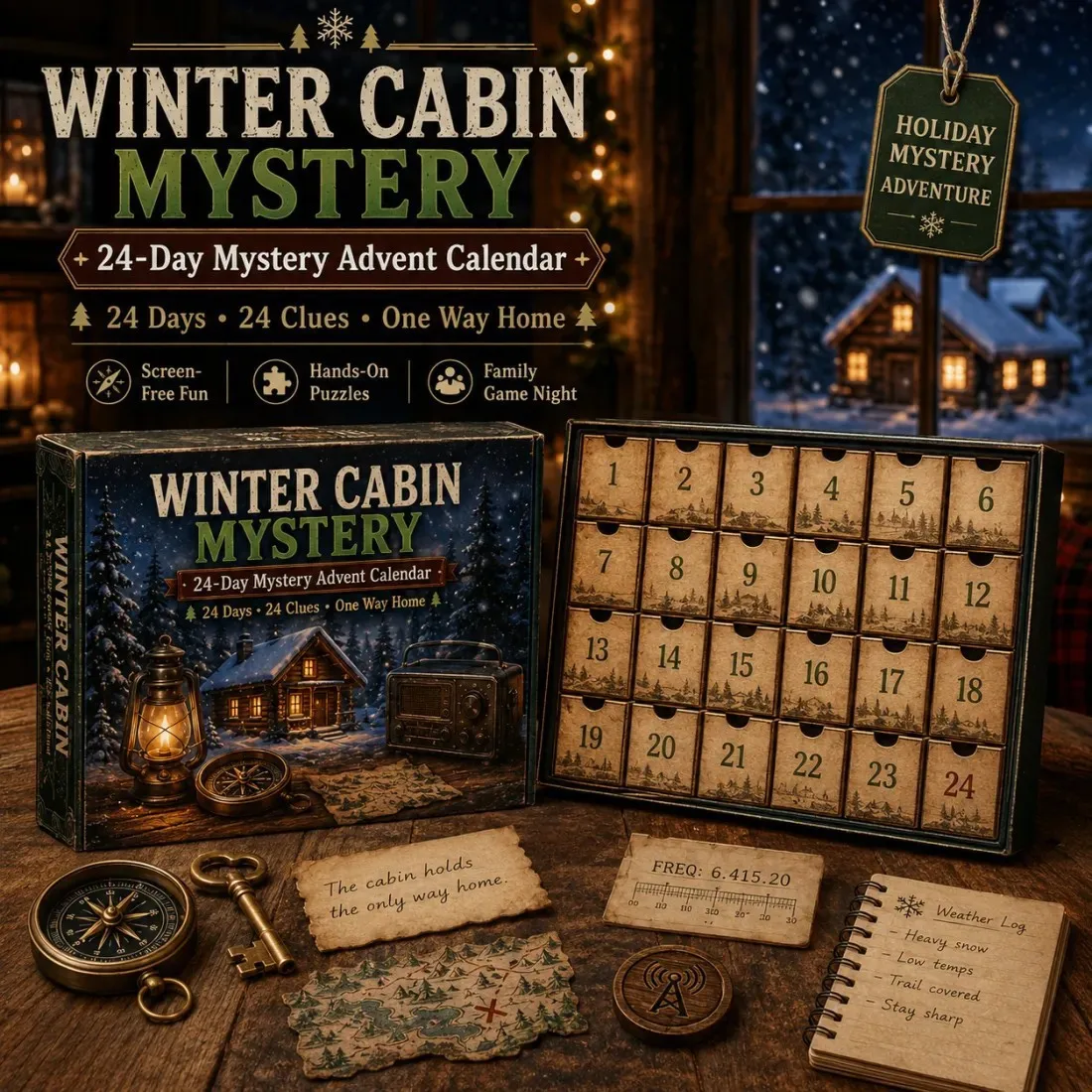 24 Dagen Mysterie Adventskalender