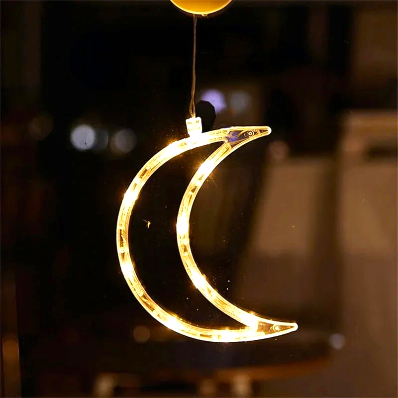 LED Kerst Raamhangers met Verlichting