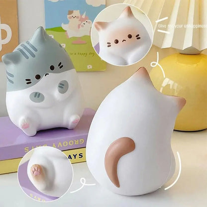 Schattige Kat Squishy - Zachte Anti-Stress Fidget voor Kattenliefhebbers