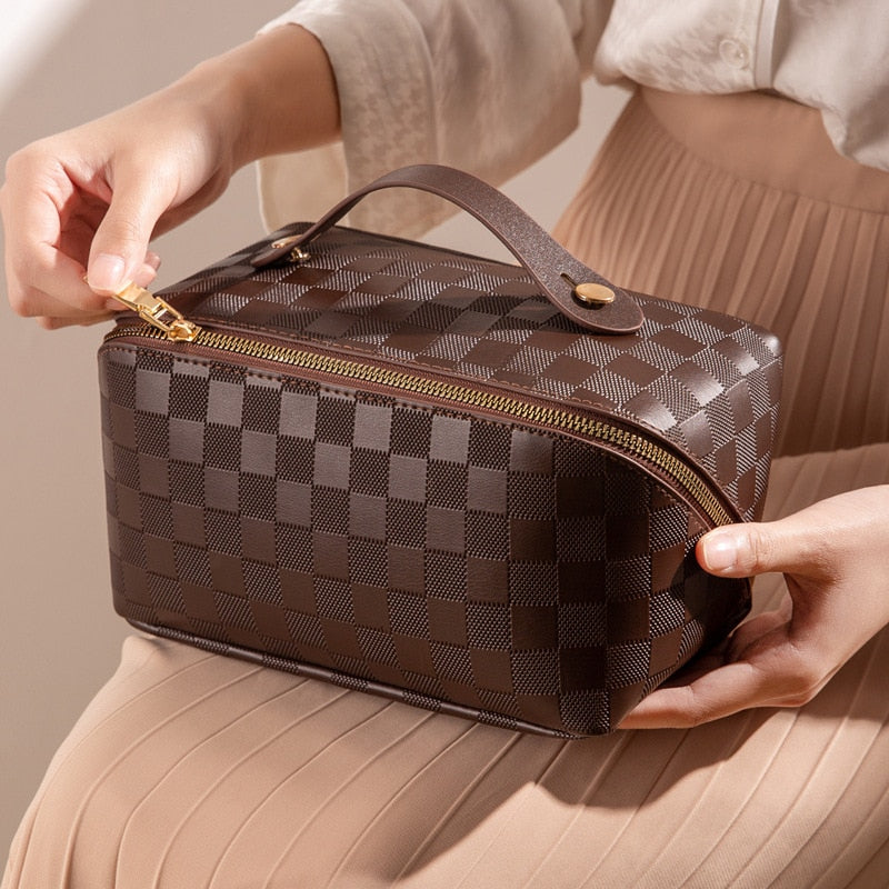 Veloura Elegant Cosmetic Bag – Stijlvolle Organizer voor Je Beauty Essentials