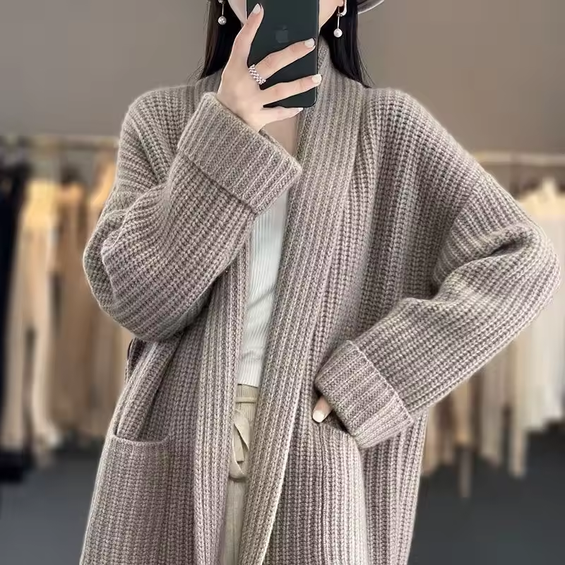 Chique Lange Cardigan