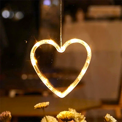 LED Kerst Raamhangers met Verlichting