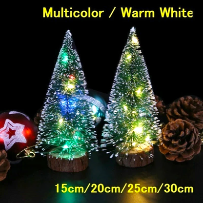Mini LED Verlichte Kunst Kerstboom
