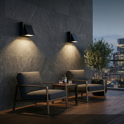 Moderne Vierkante LED Wandlamp