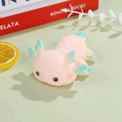 Kawaii Axolotl PU Slow Rebound Squishy - Anti-Stress Speelgoed