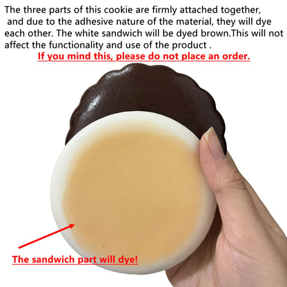 Koekje Cake Squishy Anti-Stress Speelgoed - Slow Rebound Fidget