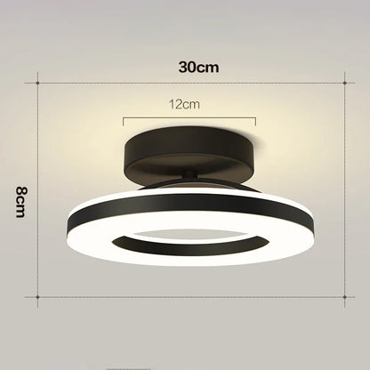 Moderne Ronde LED Plafondlamp - 3 Lichtkleuren Opbouwlamp