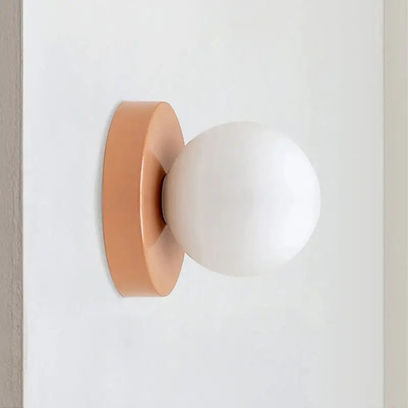 Moderne Scandinavische Glazen Bol Wandlamp - G9 LED Lamp