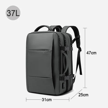 Uitbreidbare Laptoptas - Waterdichte Reistas met USB