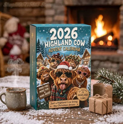 2026 Schotse Hooglander Adventskalender
