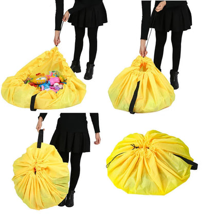 2-in-1 Speelgoed Opbergtas & Speelkleed - Draagbare Lego Organizer
