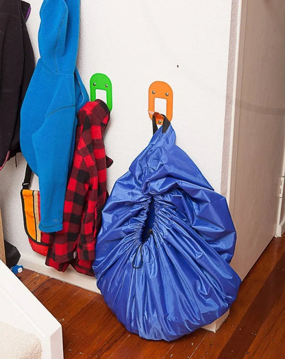 2-in-1 Speelgoed Opbergtas & Speelkleed - Draagbare Lego Organizer