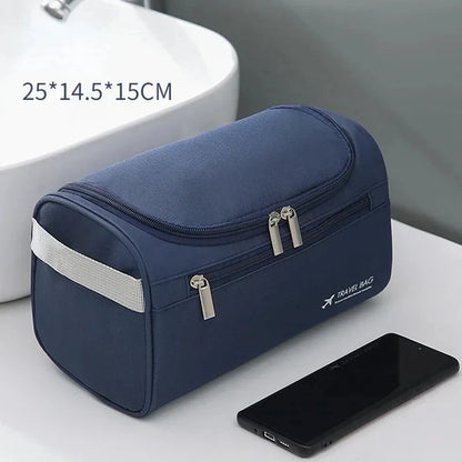 Hangende Toilettas voor Heren & Dames - Luxe PU-Lederen Dopp Kit