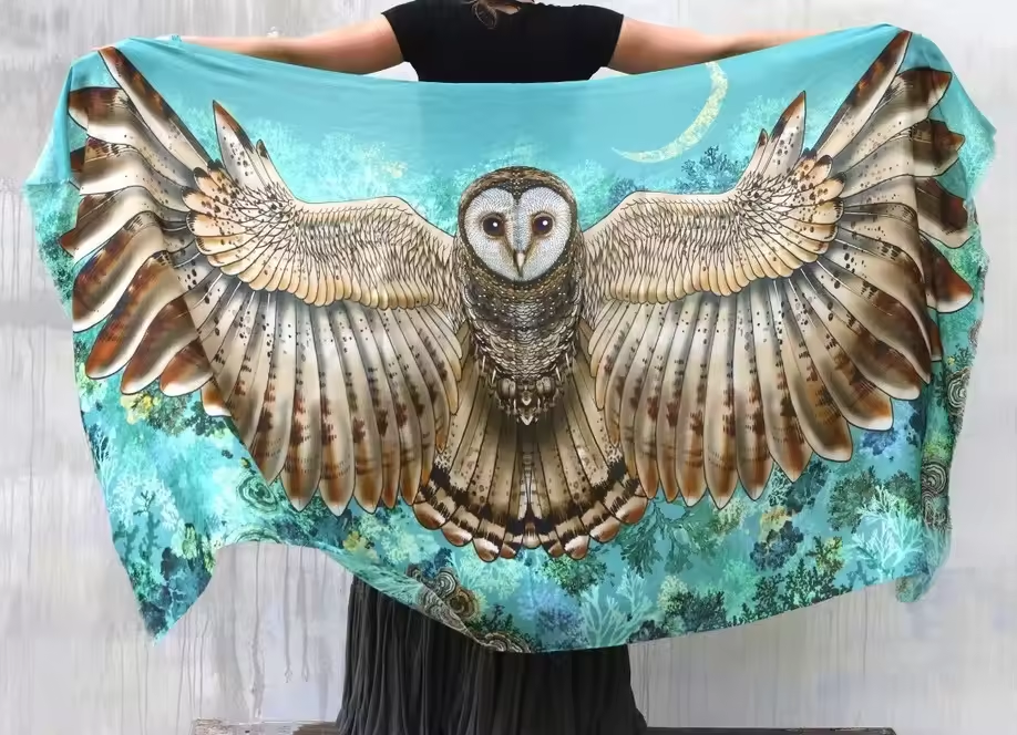LunaFeather Sjaal
