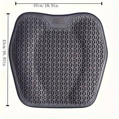 Ademend Honeycomb Gel Autostoelkussen - Koelingskussen