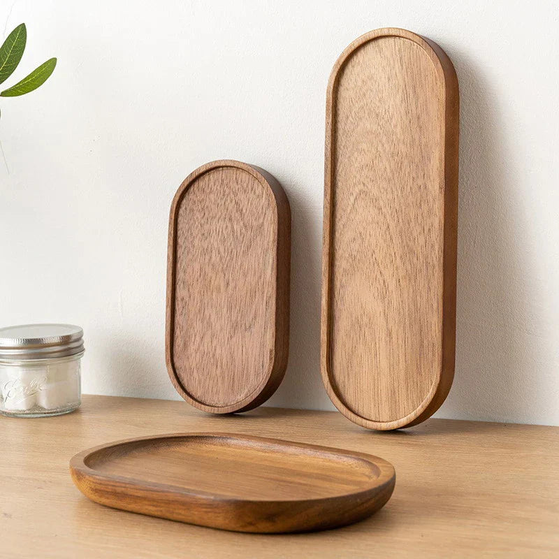 AurumWood Luxe Dienblad – Handgemaakt Houten Design voor een Stijlvolle Koffiemoment