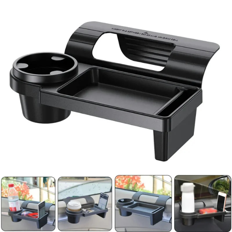 4-in-1 Autodeur Bekerhouder & Telefoonhouder Organizer