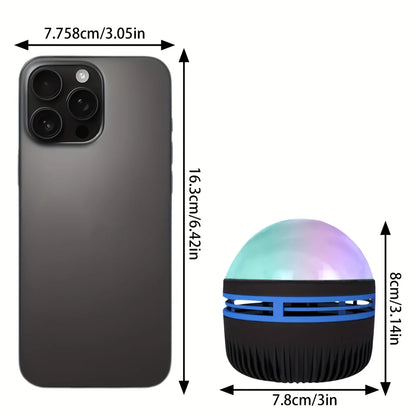 RGB LED Galaxy Projectielamp | 2-in-1 USB Sterrenprojector