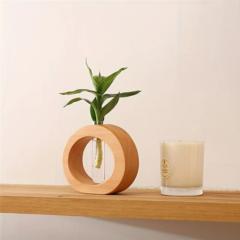 RusticRoot Hydro Vase