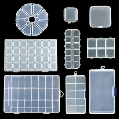 Transparante Plastic Sorteerdoos - Verstelbare Vakken Organizer