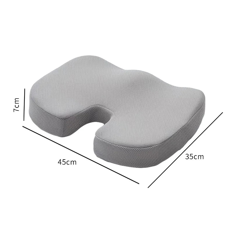 Ergonomisch Geheugenschuim Zitkussen - Orthopedisch Stoelkussen