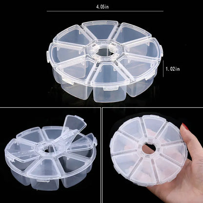 Transparante Plastic Sorteerdoos - Verstelbare Vakken Organizer
