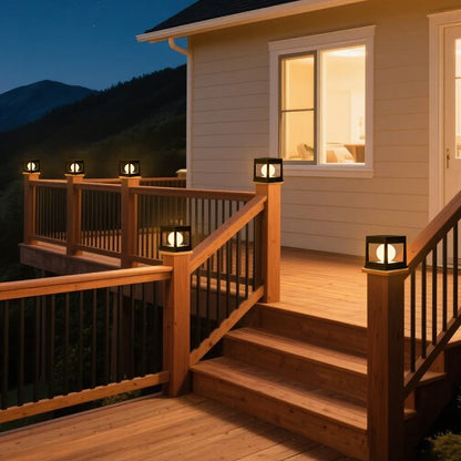 Solar Palpaallamp voor Buiten – Waterdichte Pijler- & Accentverlichting