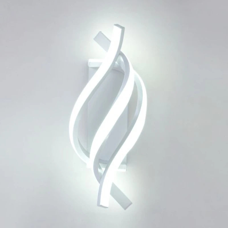 Moderne Wave LED Wandlamp