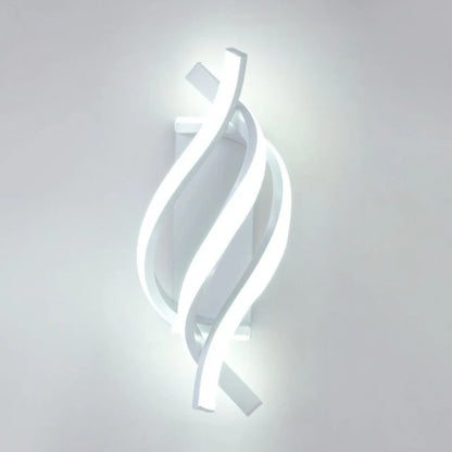 Moderne Wave LED Wandlamp