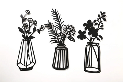 VerdantGrace Wanddecoratie Set