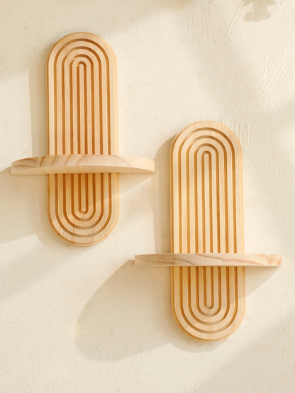Boho Wandplanken Decoratie