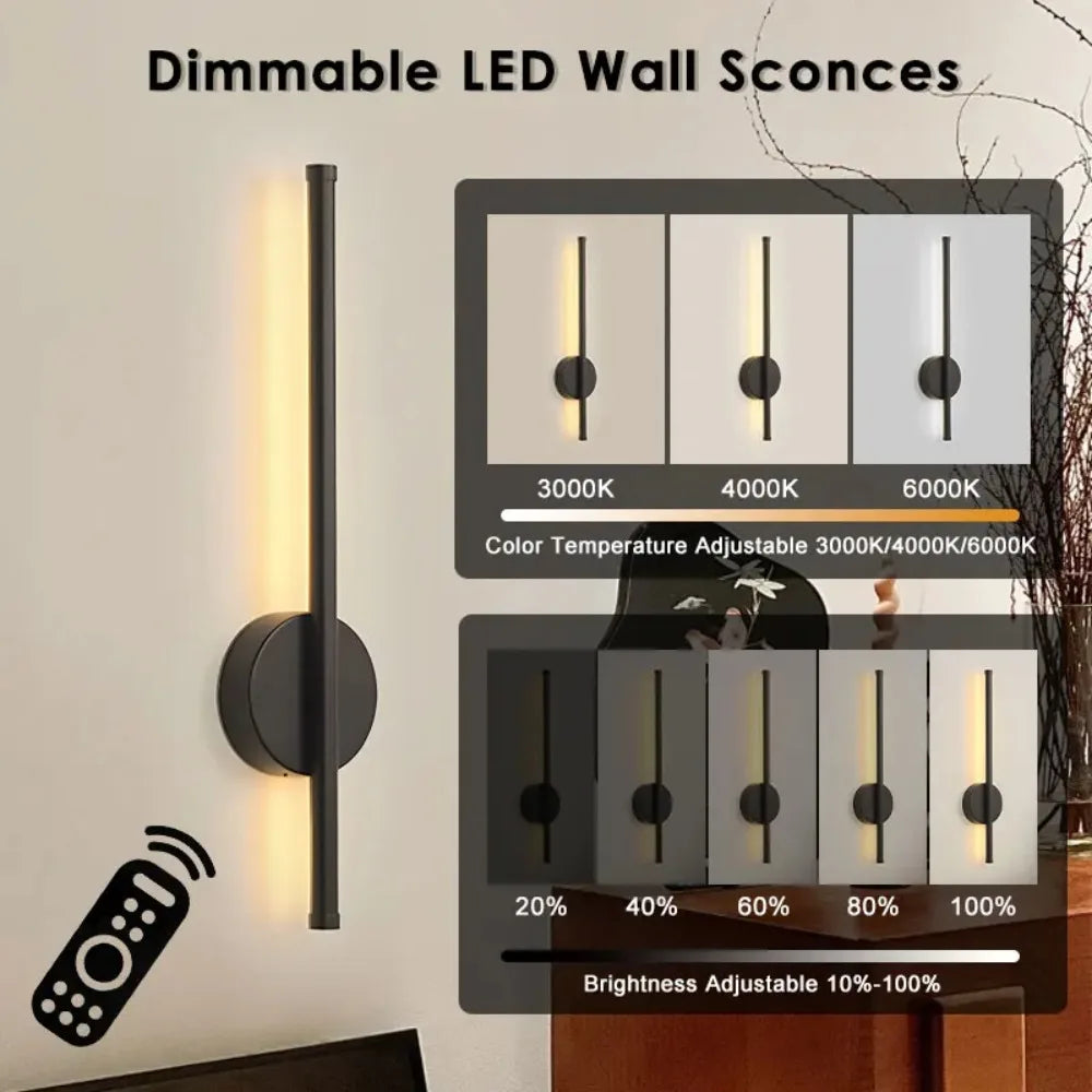 Magnetische Oplaadbare LED Wandlamp