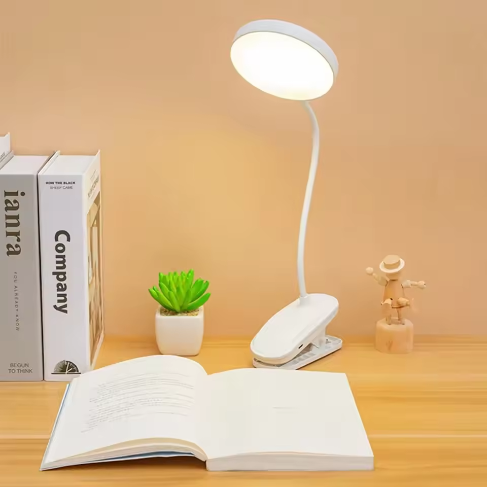 USB Oplaadbare Klem LED Bureaulamp