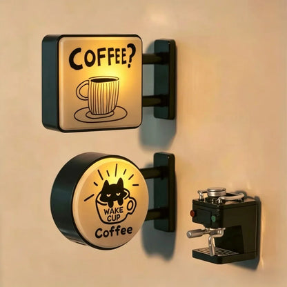 LED Koffie Hoek Verlichte Koelkast Magneet