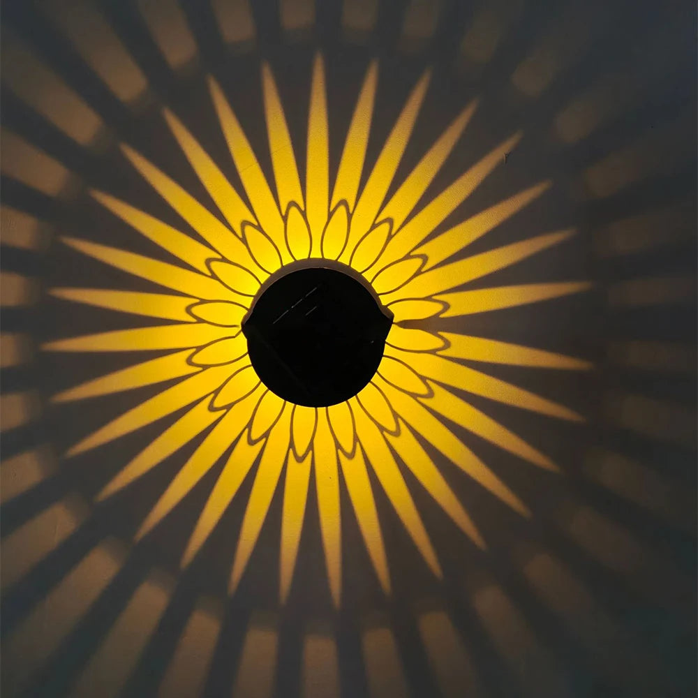 Luxe Solar Mandala Wandlamp