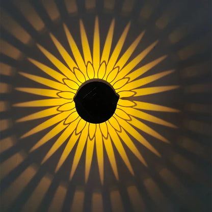 Luxe Solar Mandala Wandlamp