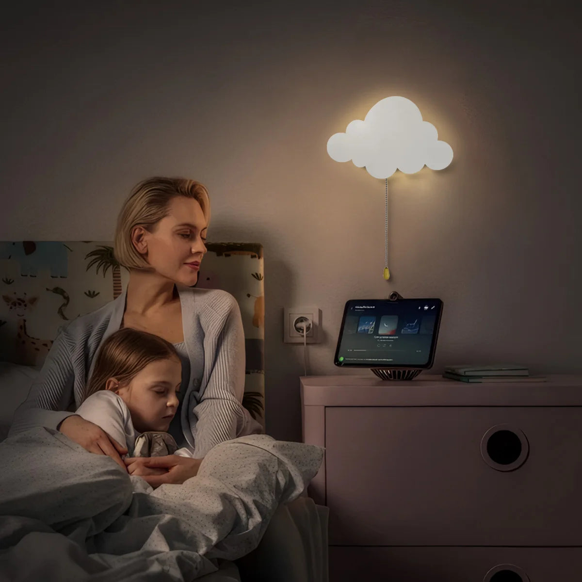 Wolk Wandlamp voor Kinderkamer