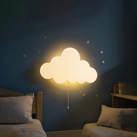Wolk Wandlamp voor Kinderkamer