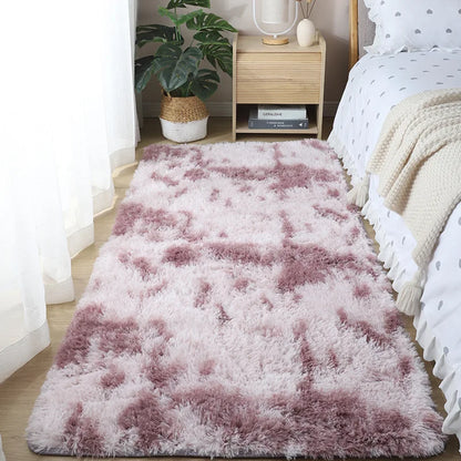 VIKAMA Zacht Zijdewollen Vloerkleed - Scandinavisch Antislip Kleed
