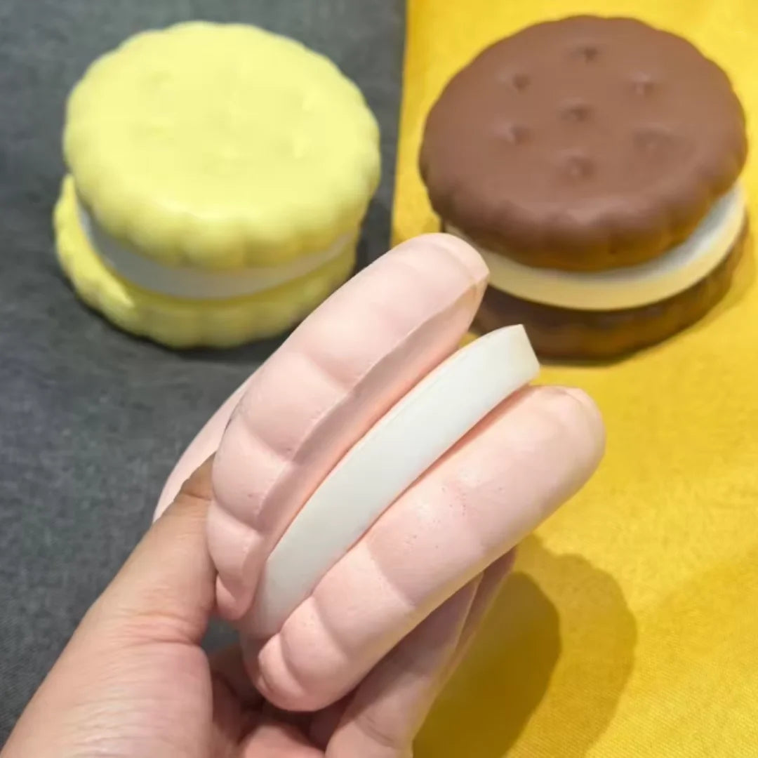 Koekje Cake Squishy Anti-Stress Speelgoed - Slow Rebound Fidget