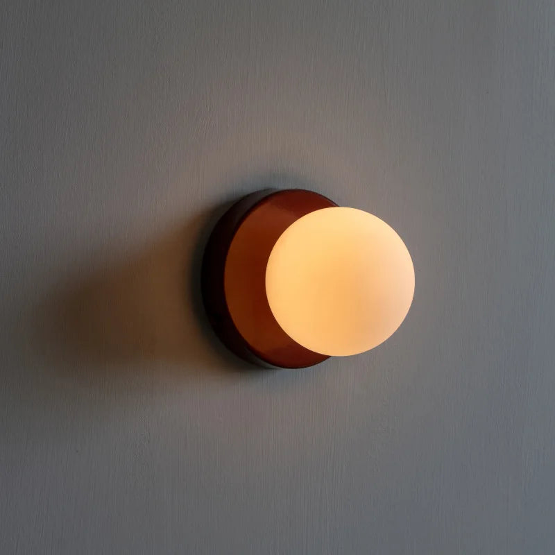 Moderne Scandinavische Glazen Bol Wandlamp - G9 LED Lamp