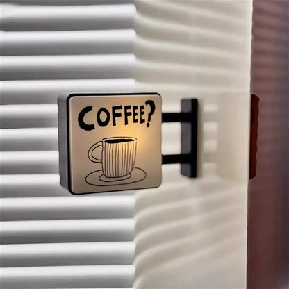 LED Koffie Hoek Verlichte Koelkast Magneet