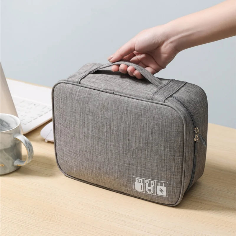 Waterdichte Kabel Organizer Tas - Draagbare Elektronica Reisetui