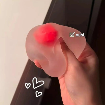 Aardbei Mochi Squishy - Slow Rebound Anti-Stress Fidget Toy