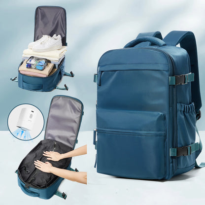 Vacuüm Compressie Rugzak - Uitbreidbare 15,6" Laptop Reistas