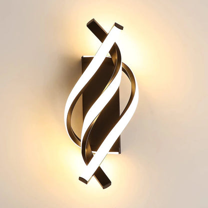 Moderne Wave LED Wandlamp